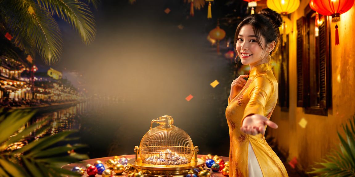 Không khí lễ hội xổ số đầy màu sắc tại Hội An