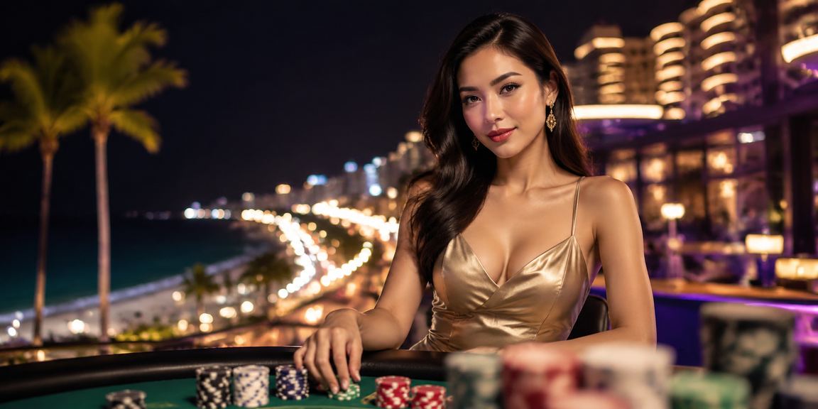 Trò chơi bài tại bãi biển Mũi Né - trải nghiệm giải trí đa dạng